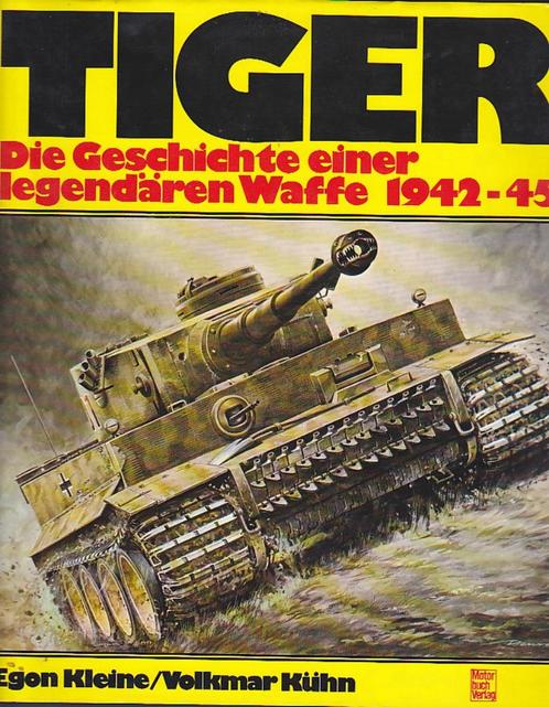 Tank panzer Tiger legendarisch wapen elite troepen, Verzamelen, Militaria | Tweede Wereldoorlog, Landmacht, Boek of Tijdschrift