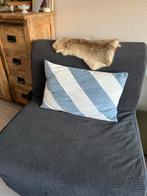 Ikea Lycksele Slaapbank - Grijs - Zo goed als nieuw, Eenpersoons, Zo goed als nieuw, 80 cm, Grijs