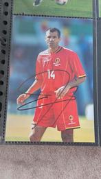 Foto originele handtekening Scifo Belgie WK legende, Ophalen of Verzenden, Zo goed als nieuw, Buitenlandse clubs
