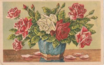 ROOS ROZEN  UIT 1965 ZEER MOOIE KAART KJ201 beschikbaar voor biedingen