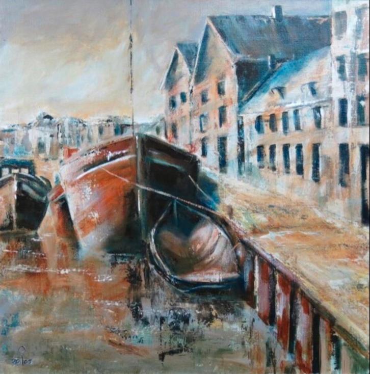 Schilderijen van Gerda Onnes - Ruime Keuze! T.e.a.b., Antiek en Kunst, Kunst | Schilderijen | Klassiek, Ophalen of Verzenden