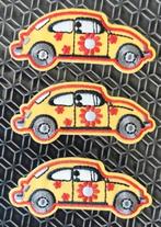 Gele VW Kever Strijkapplicatie Kledingapplicatie, Hobby en Vrije tijd, Kledingapplicaties en Hotfix, Ophalen of Verzenden, Nieuw