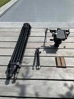 Manfrotto Professional Video Statiefset – Compleet, Ophalen, Driepoot, Zo goed als nieuw, 150 tot 175 cm