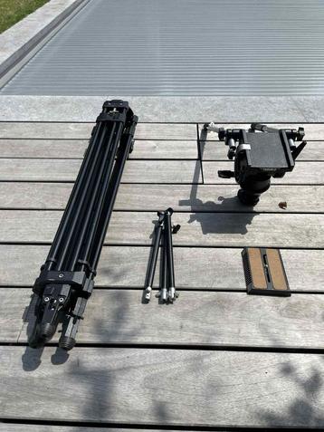 Manfrotto Professional Video Statiefset – Compleet beschikbaar voor biedingen
