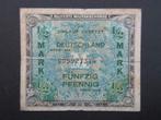 1/2 Mark 1944 Duitsland AMC p-191a (01) WW2, Verzenden, Duitsland, Los biljet