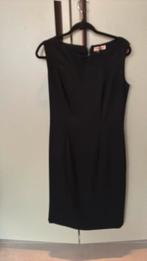 LaDress m zgsn jurk zwart crepe doorlopende rits, Kleding | Dames, Jurken, Maat 38/40 (M), Zwart, Ophalen of Verzenden, Zo goed als nieuw