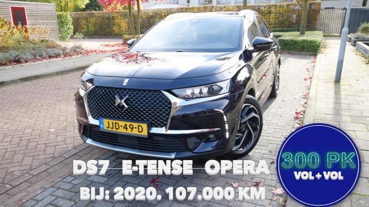 DS 7 1.6 E-tense 300pk Aut 4x4 2020  PHEV  nachtzicht+vol, Auto's, DS, Particulier, DS 7, 360° camera, 4x4, ABS, Achteruitrijcamera