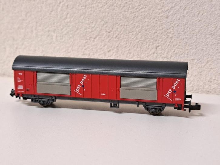 Roco NS goederenwagon PTT post, Hobby en Vrije tijd, Modeltreinen | N-Spoor, Zo goed als nieuw, Wagon, Gelijkstroom, Roco, NS