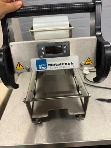 Topsealmachine + 5 verschillende mallen - keukenapparatuur beschikbaar voor biedingen