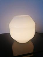 Yvolux Doda Tafellamp Lamp Kristalglas Wit Geometrisch 1980, Ophalen of Verzenden, Glas, Minder dan 50 cm