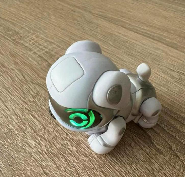 Splash Toys robot puppy - maakt geluid, draait heen en weer, Kinderen en Baby's, Speelgoed | Actiefiguren, Zo goed als nieuw, Ophalen of Verzenden