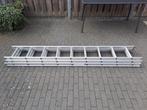 3-delige ladder - 6.31 meter, Ophalen, Gebruikt, 4 meter of meer