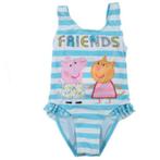 Peppa Pig badpak bleu - Maat 116/128, Maat 116, Meisje, Badpak, Nieuw