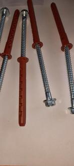 50 st kunststof alunium raamkozijn pluggen 8x 80 mm, Tuin en Terras, Palen, Balken en Planken, Ophalen of Verzenden, Nieuw, Minder dan 180 cm