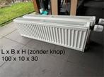 Verwarmingsplaten / radiatoren 2x (zie foto’s), 60 tot 150 cm, Gebruikt, Ophalen of Verzenden, Radiator