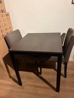 IKEA VANGSTA uitschuifbare eettafel - met gratis stoelen, Huis en Inrichting, Tafels | Eettafels, Ophalen, Kunststof, Gebruikt