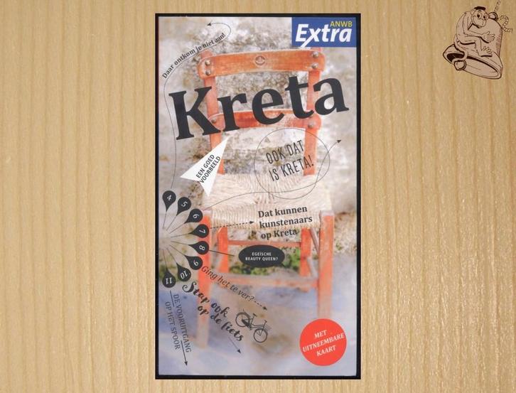 Kreta - ANWB Extra, Boeken, Reisgidsen, Zo goed als nieuw, Reisgids of -boek, Europa, ANWB, Ophalen of Verzenden