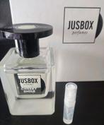 JUSBOX CHEEKY SMILE decant sample proefje NIEUW parfum niche, Sieraden, Tassen en Uiterlijk, Uiterlijk | Parfum, Ophalen of Verzenden