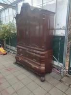 Rococo dubbel gebogen kabinet 1740, Antiek en Kunst, Antiek | Meubels | Kasten, Ophalen