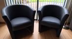 Twee fauteuils kuipmodel, Ophalen, Overige materialen, 75 tot 100 cm, Zo goed als nieuw