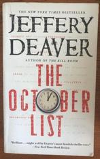 The October List - Jeffery Deaver, Gelezen, Verzenden, Jeffery Deaver, Nederland