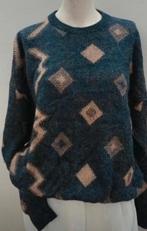 Trui blauw roze 40/42, Ophalen of Verzenden, Nieuw, Maat 42/44 (L), Blauw