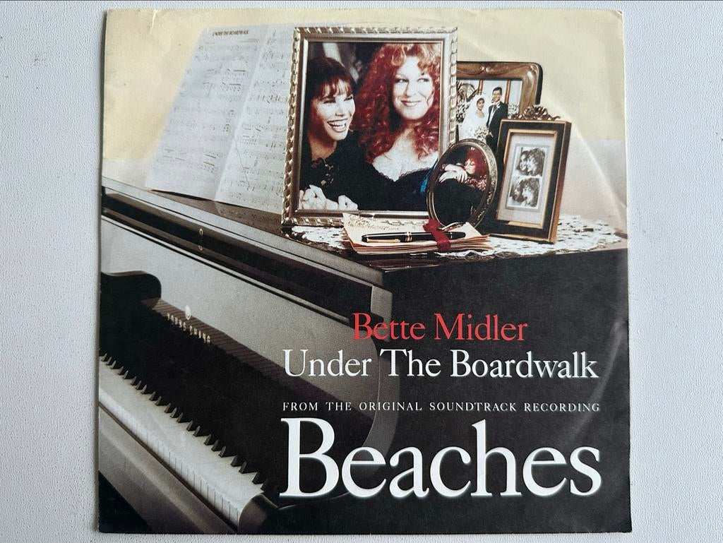 Bette Midler - Under The Boardwalk 7" Single, Gebruikt, 7 inch, Single, Ophalen of Verzenden