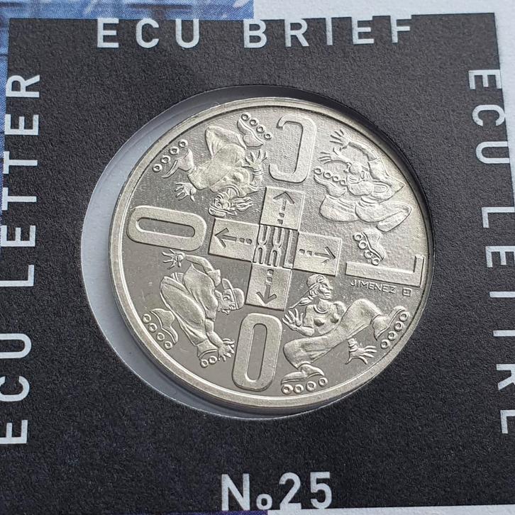 Nederland 1 ECU 1997 - Trends, Postzegels en Munten, Munten | Nederland, Ophalen of Verzenden