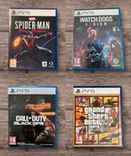 PS5 Games - GTA 5, COD, Spiderman, Watch Dogs, Spelcomputers en Games, Ophalen of Verzenden, Zo goed als nieuw