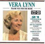 CD - Vera Lynn - Thank you for the music, Ophalen of Verzenden, Voor 1960, Gebruikt