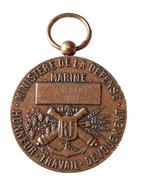 Franse medaille, Ministere de la Defense Marine, 1991, Verzenden, Marine, Overige gebieden, Lintje, Medaille of Wings