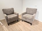 2 Urbansofa fauteuils - Taupe/Grijs, Huis en Inrichting, Fauteuils, Ophalen, Gebruikt, 75 tot 100 cm, Landelijk