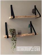 Set leren plankdragers paars, Info@hout-art.nl, Nieuw, Ophalen of Verzenden, Hoeves 3 in Schijndel