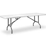 Grote Klaptafel / Campingtafel Vouwtafel 240 x 76 x 74 cm., Ophalen of Verzenden, Nieuw