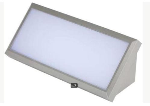 V-TAC Led Buitenlamp, 12 W, 3000 K, IP65, Grijs, VT-8054-N, Tuin en Terras, Buitenverlichting, Nieuw, Wandlamp, Kunststof, Minder dan 50 watt