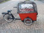 Elektrische bakfiets, Ophalen of Verzenden, Gebruikt, 4 kinderen of meer, Huif