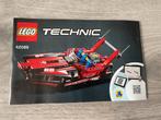 Lego Technic 42089 - Powerboat, Ophalen of Verzenden, Zo goed als nieuw, Complete set, Lego