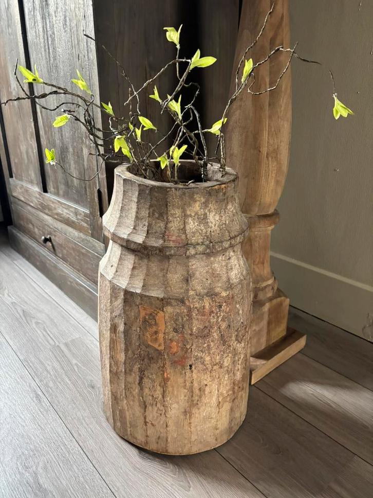 Aura Peeperkorn naga pot/ vaas XL, Huis en Inrichting, Woonaccessoires | Vazen, Zo goed als nieuw, Overige kleuren, Minder dan 50 cm