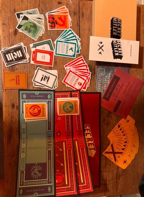 Secret hitler nieuw (Complete set), Hobby en Vrije tijd, Gezelschapsspellen | Overige, Nieuw, Ophalen of Verzenden