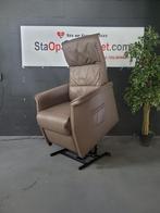 Staopstoel De Toekomst Leder Taupe, Gebruikt, Minder dan 75 cm, Leer, Ophalen of Verzenden