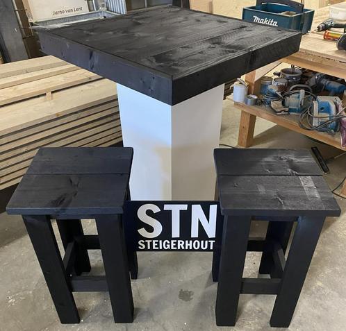 Statafelset Black & White - Huren, Hobby en Vrije tijd, Feestartikelen | Verhuur, Nieuw, Overige, Ophalen of Verzenden