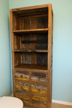 Unieke houten kast met lades voor kinderkamer, Huis en Inrichting, Ophalen, 200 cm of meer, Rustiek, 50 tot 100 cm