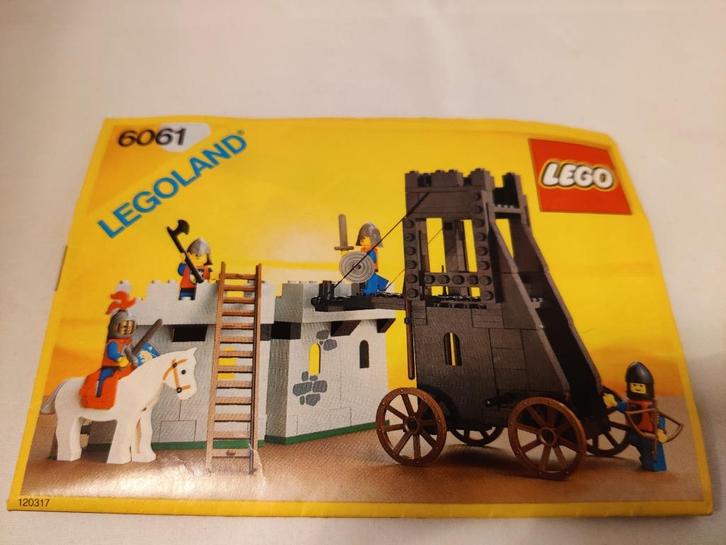 6061 Siege Tower Lego set, Kinderen en Baby's, Speelgoed | Duplo en Lego, Gebruikt, Lego, Complete set, Ophalen of Verzenden