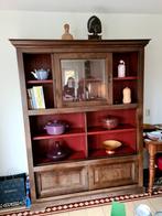 vitrinekast voor de keuken, Huis en Inrichting, Kasten | Vitrinekasten, Ophalen, 100 tot 150 cm, Glas, Landelijk