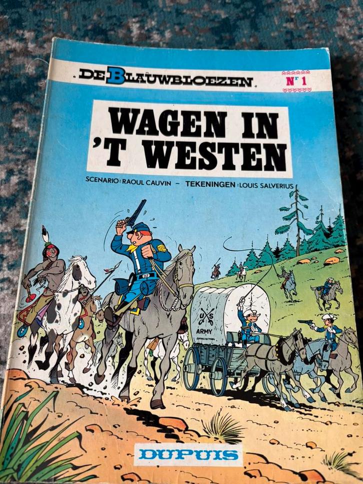 De blauwbloezen, Boeken, Stripboeken, Zo goed als nieuw, Meerdere stripboeken, Ophalen of Verzenden