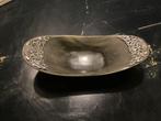 Indonesische buffelhoorn schaal met Djokja zilver, Ophalen of Verzenden