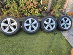 Winterbanden met velg - Set van 4 - 5x112 17 inch, Ophalen, Gebruikt, Seat