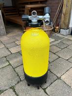 Duikfles 12 liter, kort, 200 bar, keur geldig tot apr 2026, Watersport en Boten, Duiken, Ophalen, Gebruikt, Duikfles