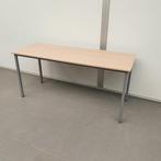 Gispen tafel - bijzettafel - bureau 160x60 cm ``afgeprijsd``, Overige materialen, 60 cm of meer, Gebruikt, Rechthoekig
