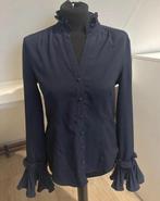 Luxe blouse phard 38, Ophalen of Verzenden, Zo goed als nieuw, Maat 38/40 (M), Blauw